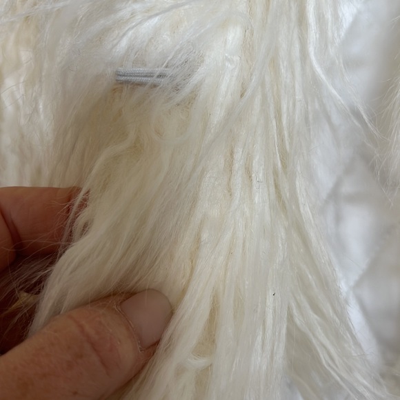 Alice and Olivia Yetta Faux Fur Jacket small - Picture 4 of 7